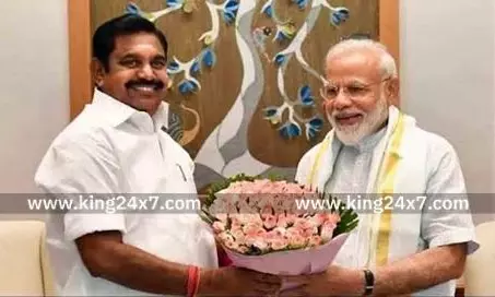 25 ஆண்டுகள் பயணம்: பிரதமர் மோடிக்கு எடப்பாடி பழனிசாமி வாழ்த்து!!