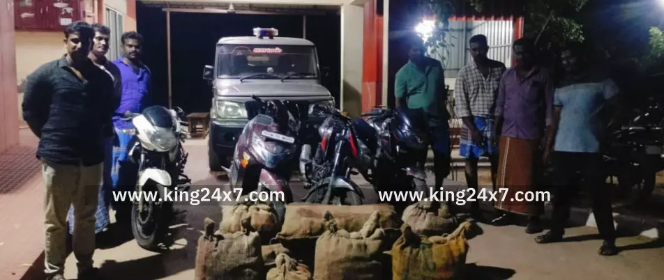 நாகை மாவட்டத்தில் சட்ட விரோதமாக கடத்தி வரப்பட்ட 2450 மதுபான பாட்டில்கள் நாகை மாவட்டத்தில் சட்ட விரோதமாக கடத்தி வரப்பட்ட 2450 மதுபான பாட்டில்கள்