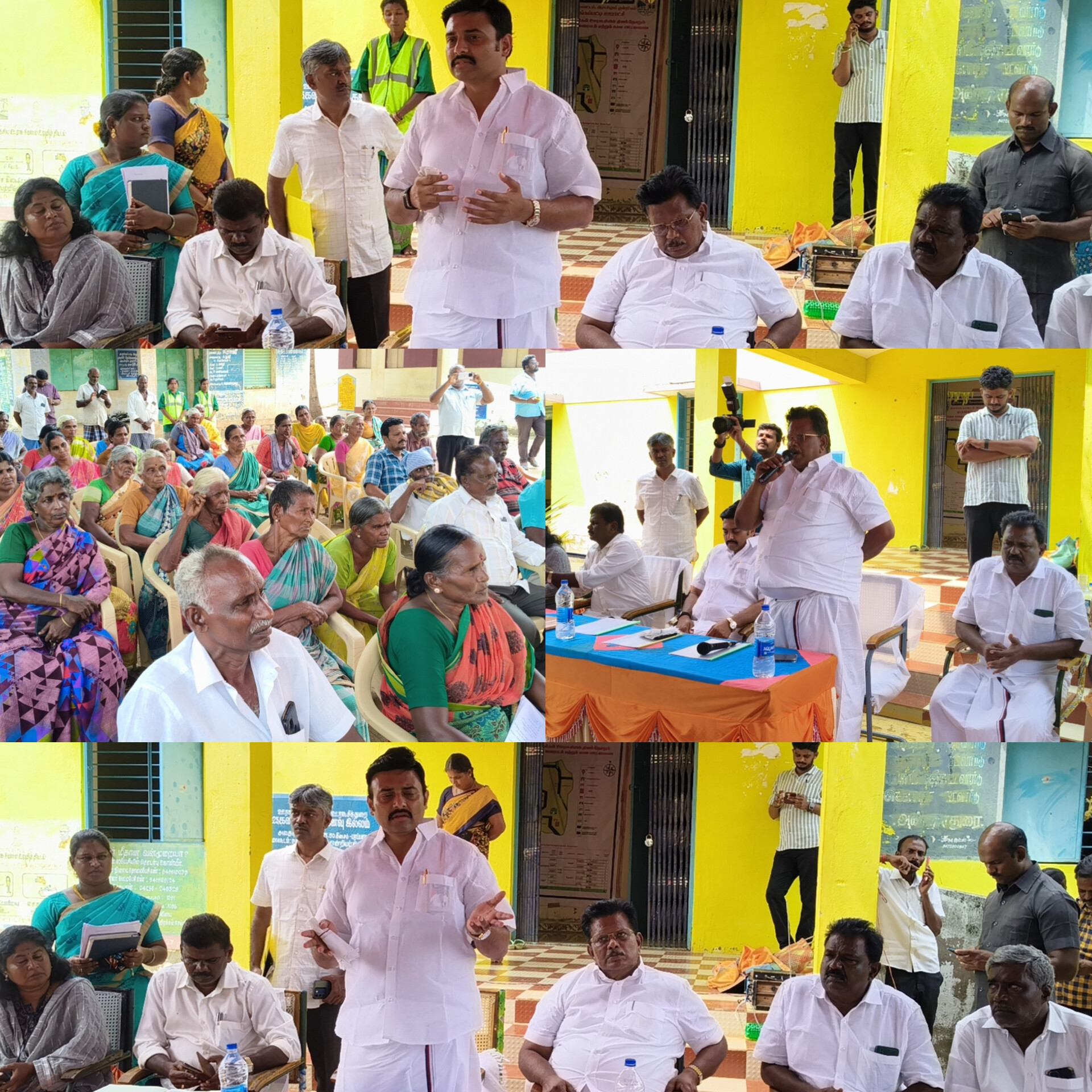 முருங்கப்பட்டி பகுதியில் பொதுமக்கள் இடம் குறை கேட்பு  கூட்டம்: அமைச்சர் பங்கேற்பு..