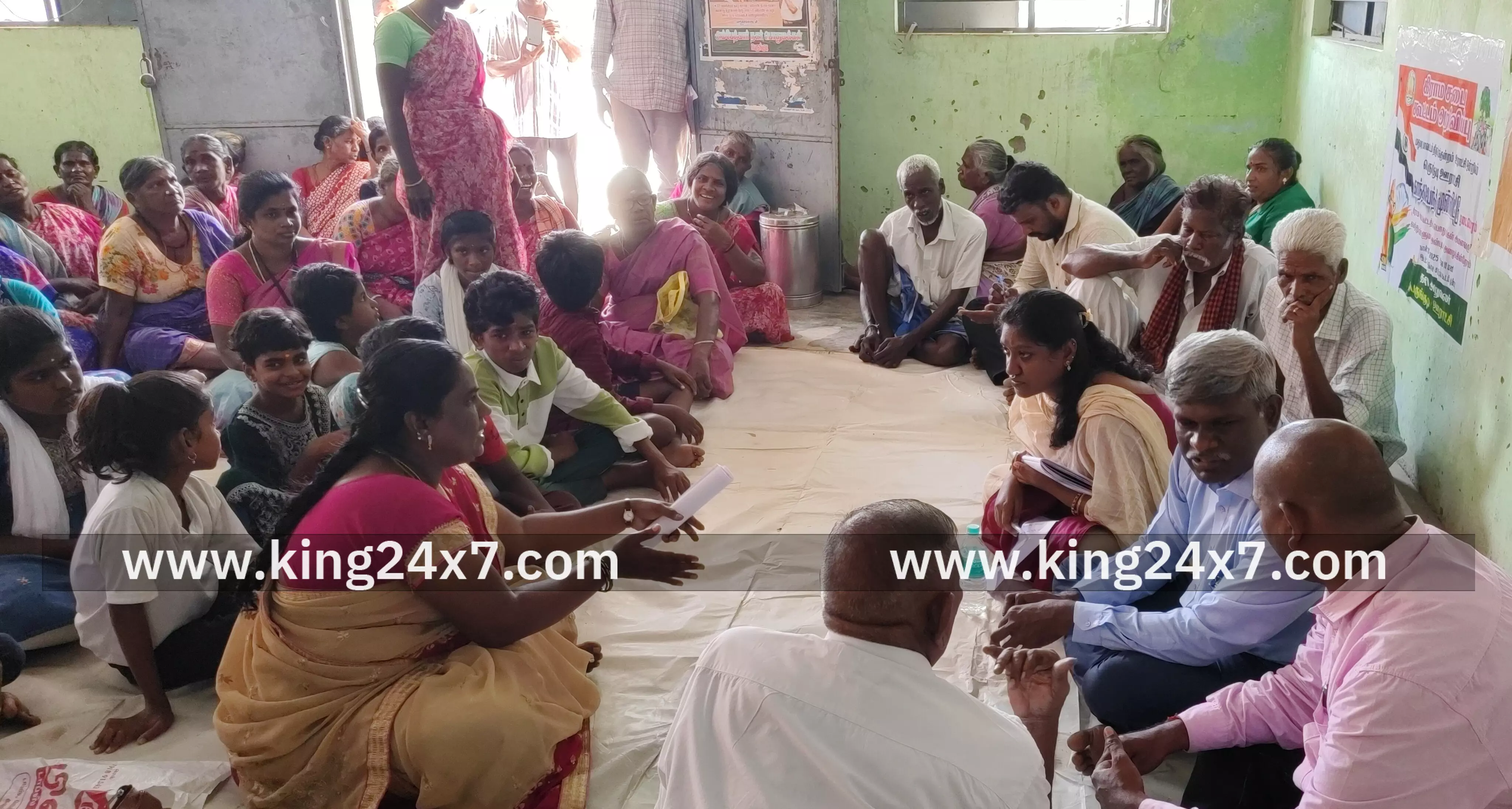 பெருங்குடியில் கிராம சபை கூட்டம் பெருங்குடியில் கிராம சபை கூட்டம்