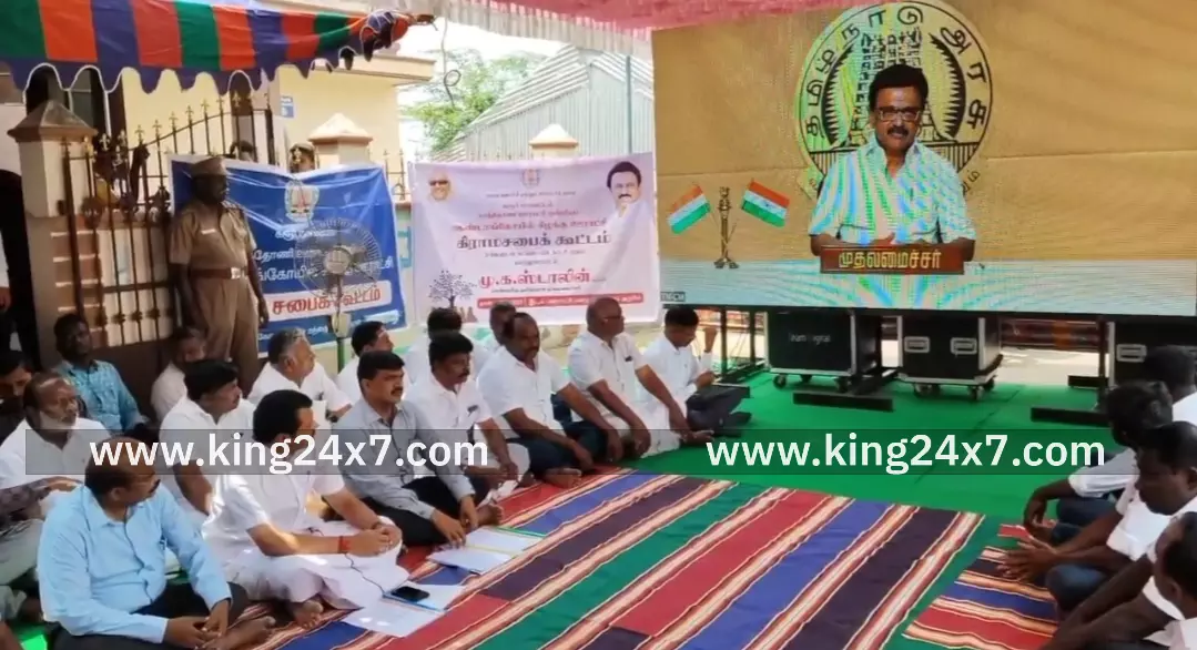 ஆண்டாங்கோவில் கிழக்கு ஊராட்சி வளர்ச்சிக்கு  மட்டும் முப்பது கோடி ரூபாய் ஒதுக்கி தந்துள்ளார் தமிழக முதலமைச்சர் செந்தில் பாலாஜி தகவல்.