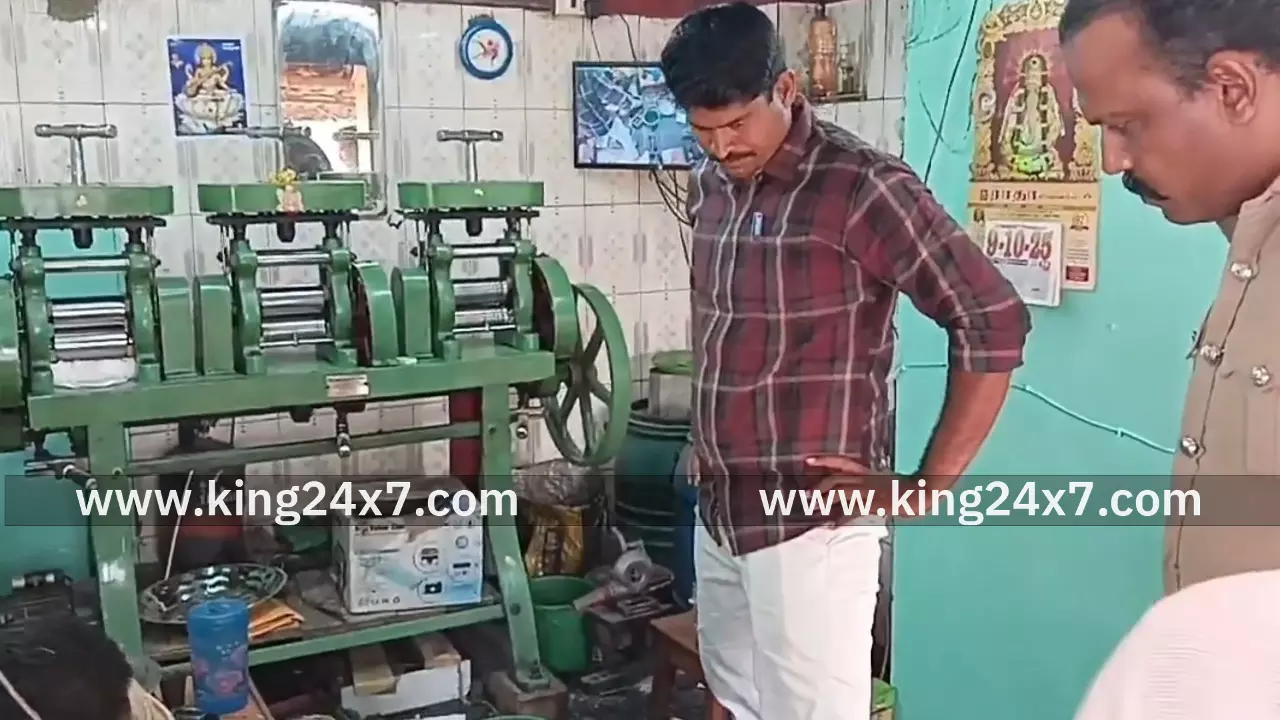 புதுகை: 4 பவுன் நகை கொள்ளை-தீவிர விசாரணை