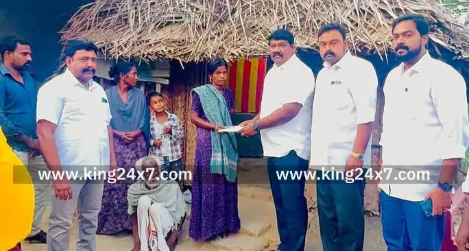 ஜெனரேட்டரில் சிக்கி இடது கை துண்டான பெண்ணுக்கு