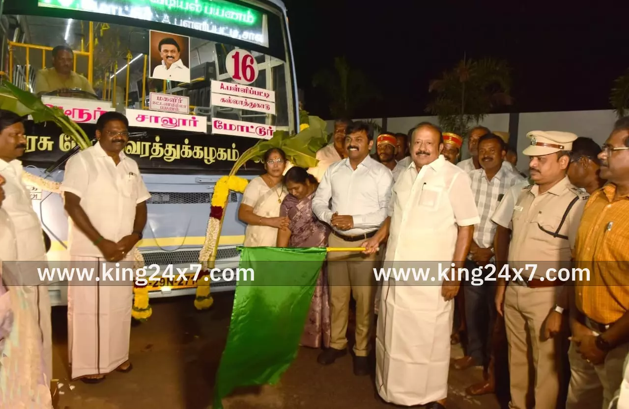 4 வழித்தடங்களில் பேருந்து சேவை நீட்டிப்பு துவக்கம்