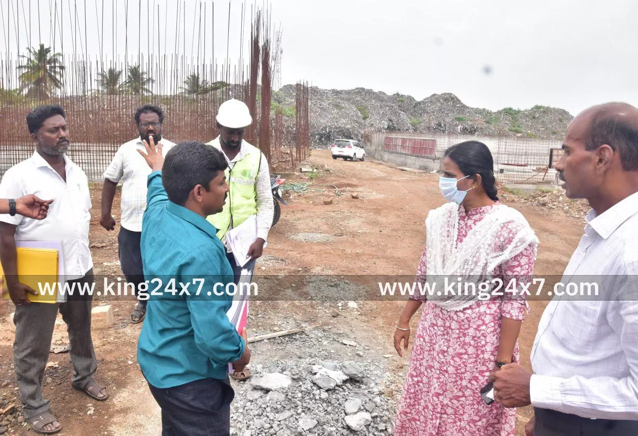 பல்வேறு வளர்ச்சி திட்ட பணிகளை நேரில் சென்று ஆய்வு மேற்கொண்ட மாவட்ட ஆட்சியர். பல்வேறு வளர்ச்சி திட்ட பணிகளை நேரில் சென்று ஆய்வு மேற்கொண்ட மாவட்ட ஆட்சியர்.