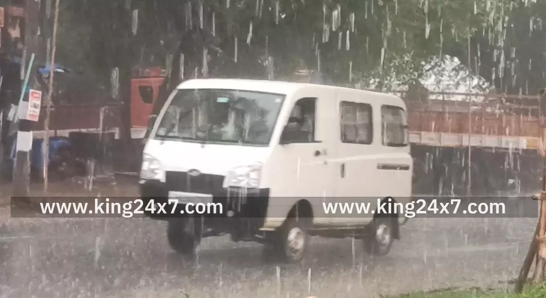 போச்சம்பள்ளி பகுதிகளில் கனமழை.