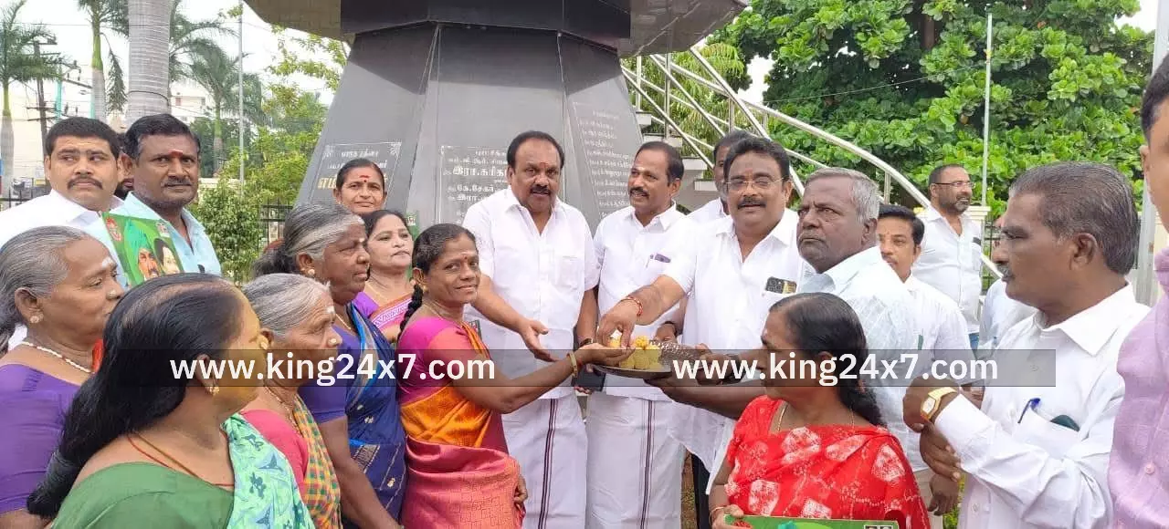 அனைத்திந்திய அண்ணா திராவிட முன்னேற்ற கழகம் இன்று தனது 54 வது தொடக்க விழா ஆண்டில் உற்சாகமாக  கால் பதிக்கிறது அதிமுக முன்னாள் எம்எல்ஏ  KPB பாஸ்கர் பெருமிதம்.