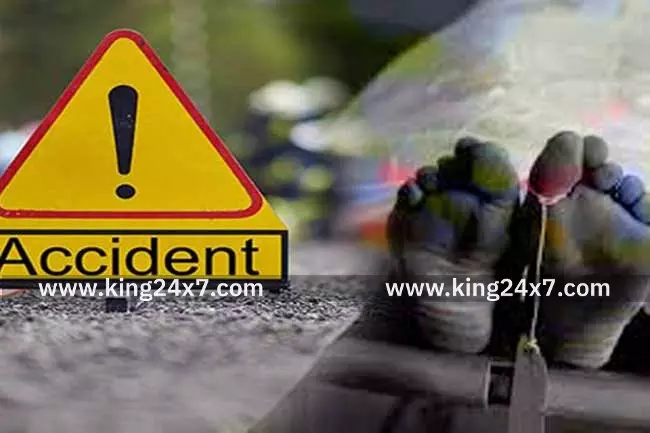 பைக் விபத்தில் விபத்தில் கட்டிட தொழிலாளி பரிதாபமாக பலி