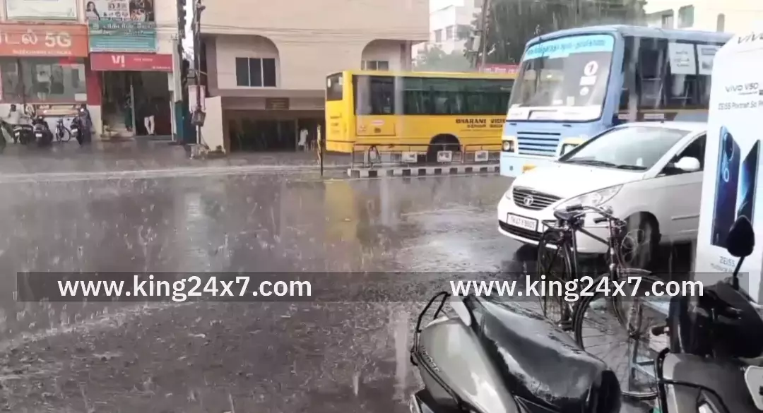 கரூர் மாவட்டத்தில் கோட்டை தீர்த்த கனமழை.505.30 மில்லி மீட்டர் மழை அளவு பதிவு. மாவட்ட நிர்வாகம் அறிவிப்பு.