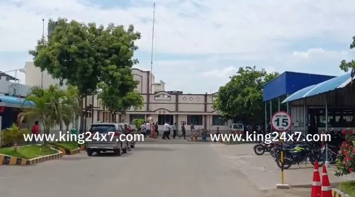 நாமக்கல் புதுச்சத்திரம் பகுதிகளில் தனியார் தொழிற்சாலை ஆன கிறிஸ்டி நிறுவனத்திற்கு சொந்தமான இடத்தில் ஆய்வு.