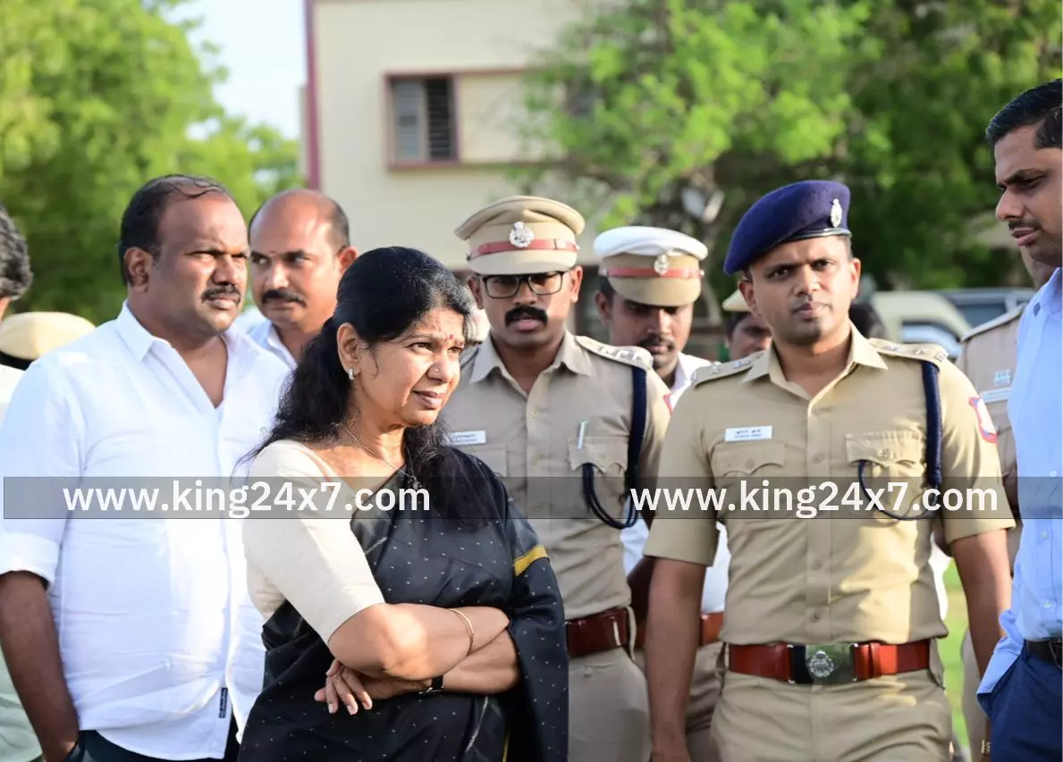 திருச்செந்தூர் சூரசம்ஹாரம்  ஏற்பாடுகள்: கனிமொழி  எம்.பி. ஆய்வு