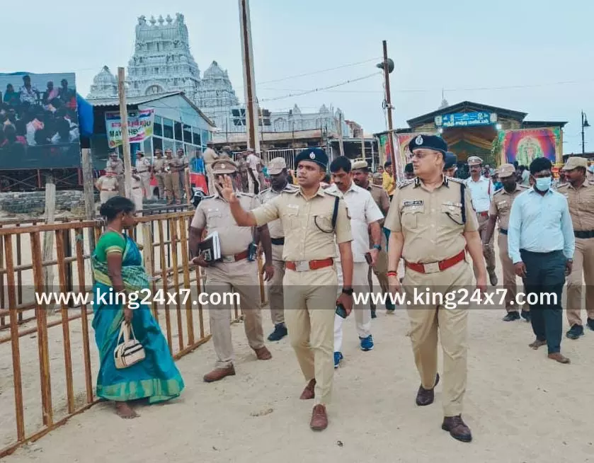 கந்த சஷ்டி திருவிழா கூடுதல் தலைமை இயக்குனர் சந்தீப் மிட்டல் ஆய்வு. கந்த சஷ்டி திருவிழா கூடுதல் தலைமை இயக்குனர் சந்தீப் மிட்டல் ஆய்வு.
