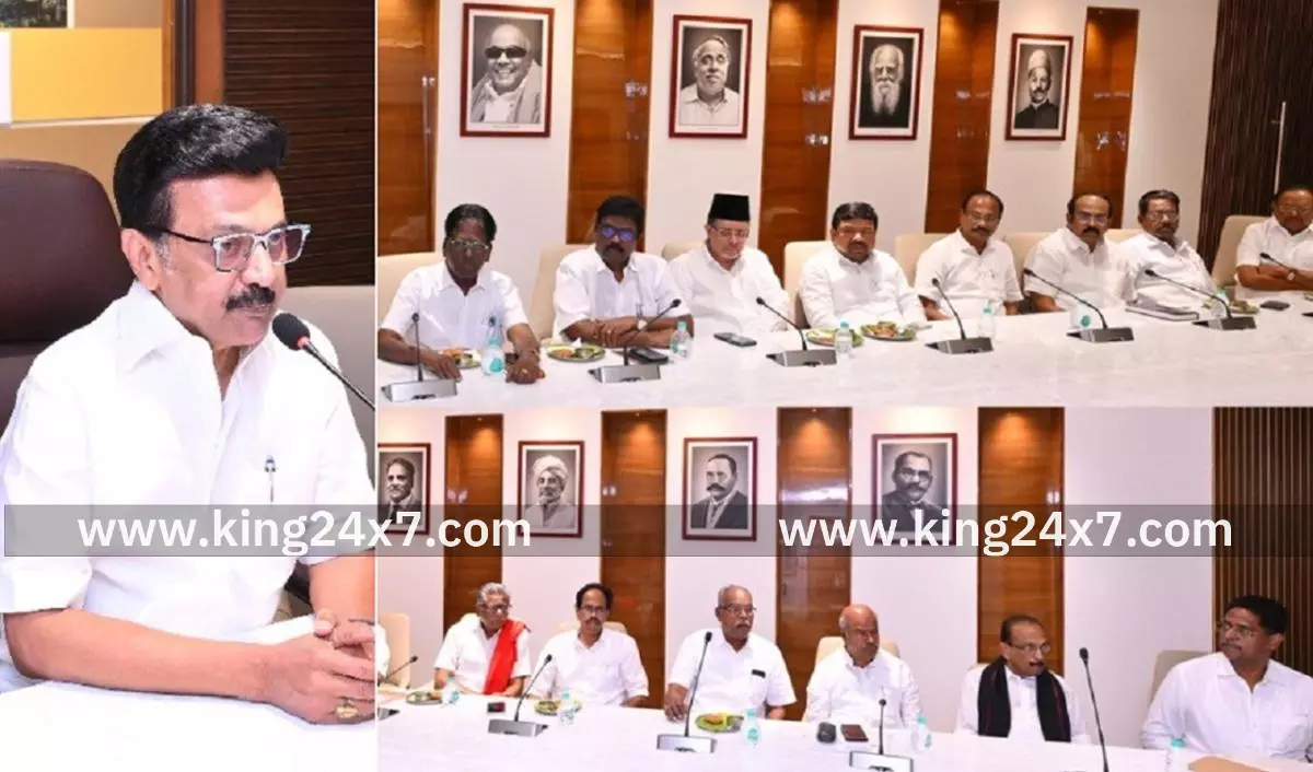 SIR விவகாரம்: நவ.2-ல் அனைத்துக் கட்சிக் கூட்டத்துக்கு திமுக கூட்டணி கட்சிகள் அழைப்பு