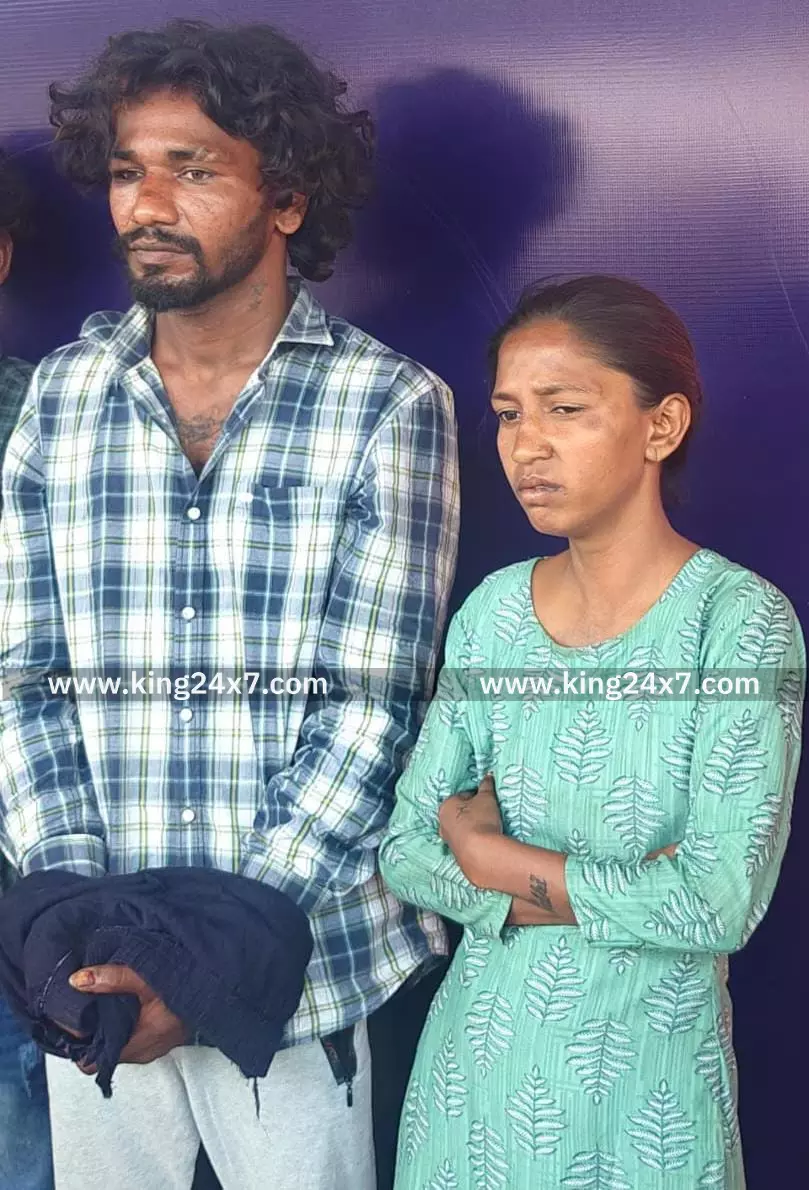 கோவை அருகே ரயிலில் நகை திருடிய தம்பதி உட்பட 3 பேர் கைது !