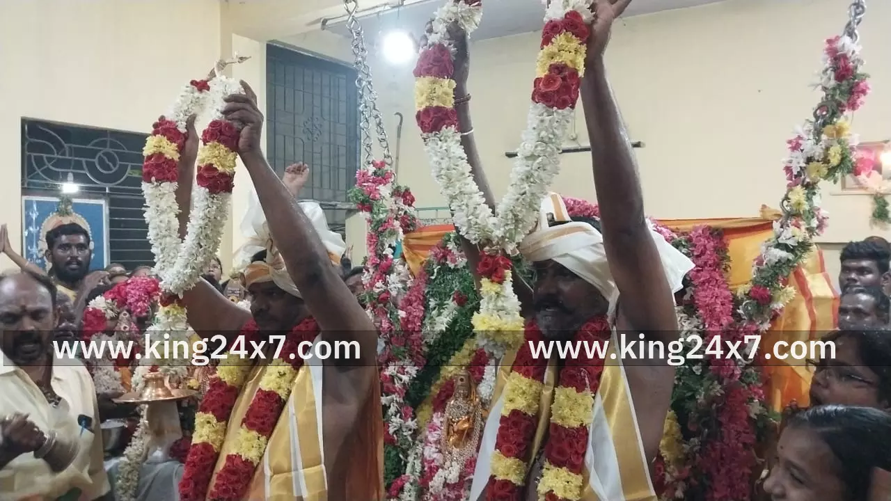 தங்க விநாயகர் ஆலயத்தில் திருக்கல்யாண வைபவம்