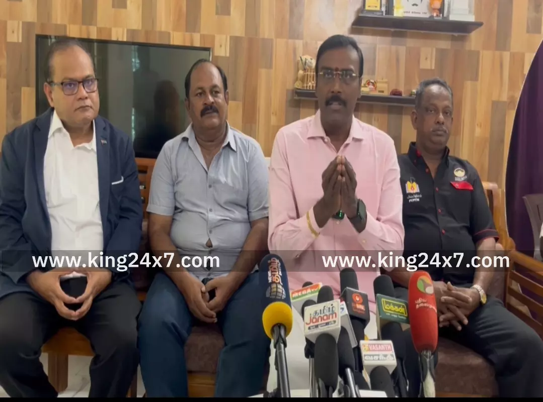 மலேசியாவில் நான்கு நாட்கள் நடைபெற உள்ள உலகத் தமிழர்களின் வர்த்தக மாநாடு மில்லட் பவுண்டேஷன் நிறுவனர் சுந்தர், மலேஷிய தமிழர் வர்த்தக சங்க தலைவர் பாலகிருஷ்ணன் பேட்டி