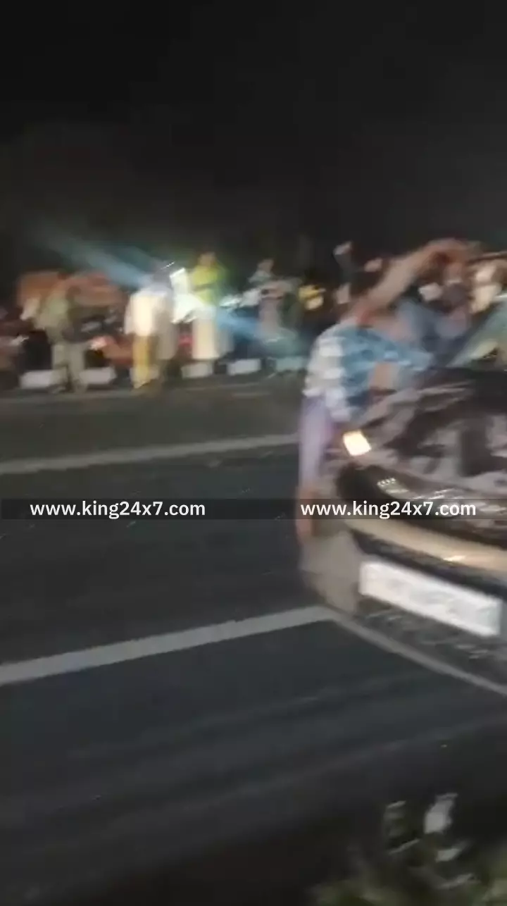 புதுக்கோட்டை: இரவில் நடந்த விபத்து