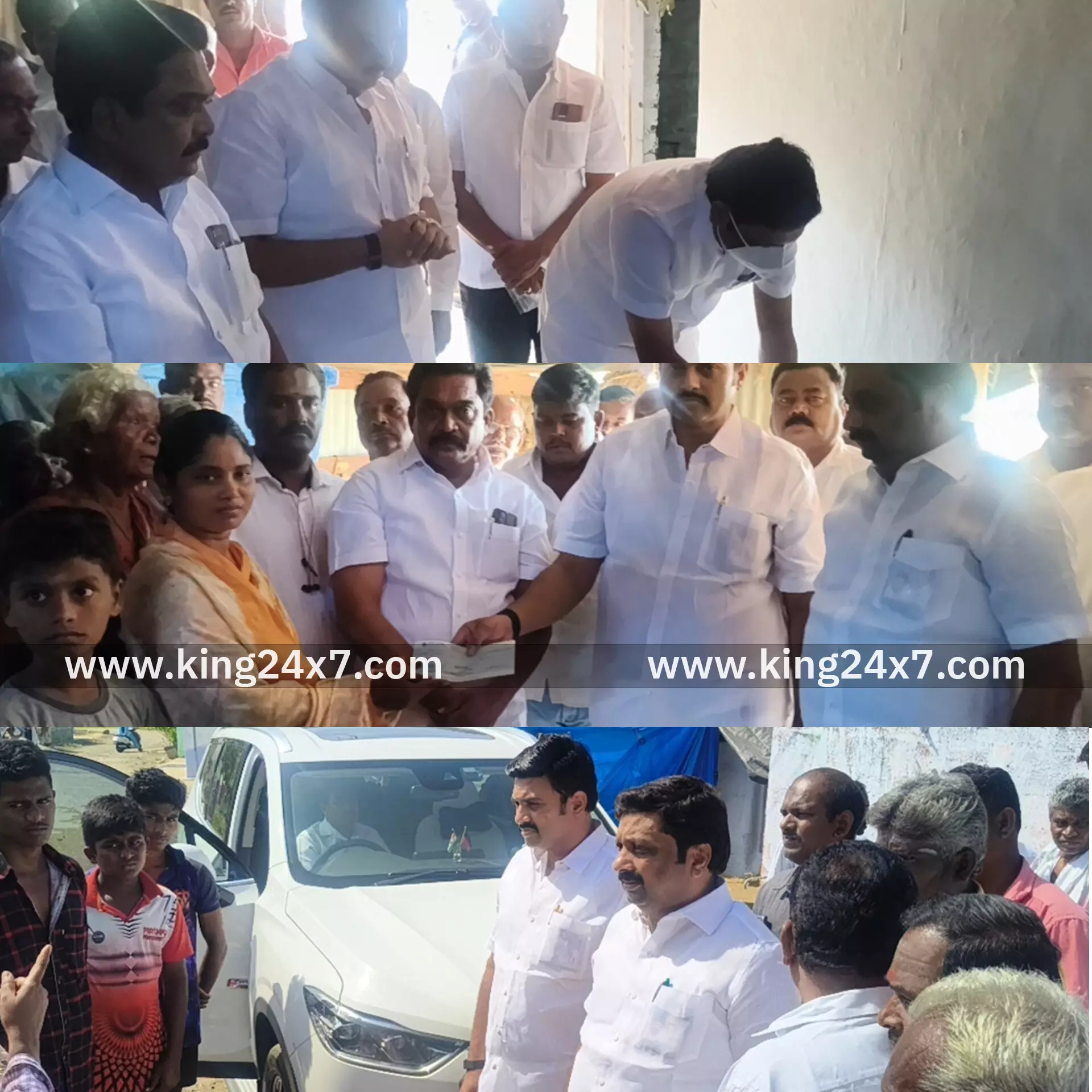 ராசிபுரம் அருகே கட்டிப்பாளையம் ஏரியில் மூழ்கி உயிரிழந்தவரின் குடும்பத்திற்கு அரசின் நிவாரண நிதி 3 லட்சம்: அமைச்சர் மதிவேந்தன், எம்பி ராஜேஷ்குமார் வழங்கினர். ராசிபுரம் அருகே கட்டிப்பாளையம் ஏரியில் மூழ்கி உயிரிழந்தவரின் குடும்பத்திற்கு அரசின் நிவாரண நிதி 3 லட்சம்: அமைச்சர் மதிவேந்தன், எம்பி ராஜேஷ்குமார் வழங்கினர்.