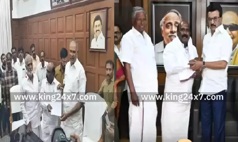 எம்.எல்.ஏ. பதவியை ராஜினாமா செய்த மனோஜ் பாண்டியன்!!