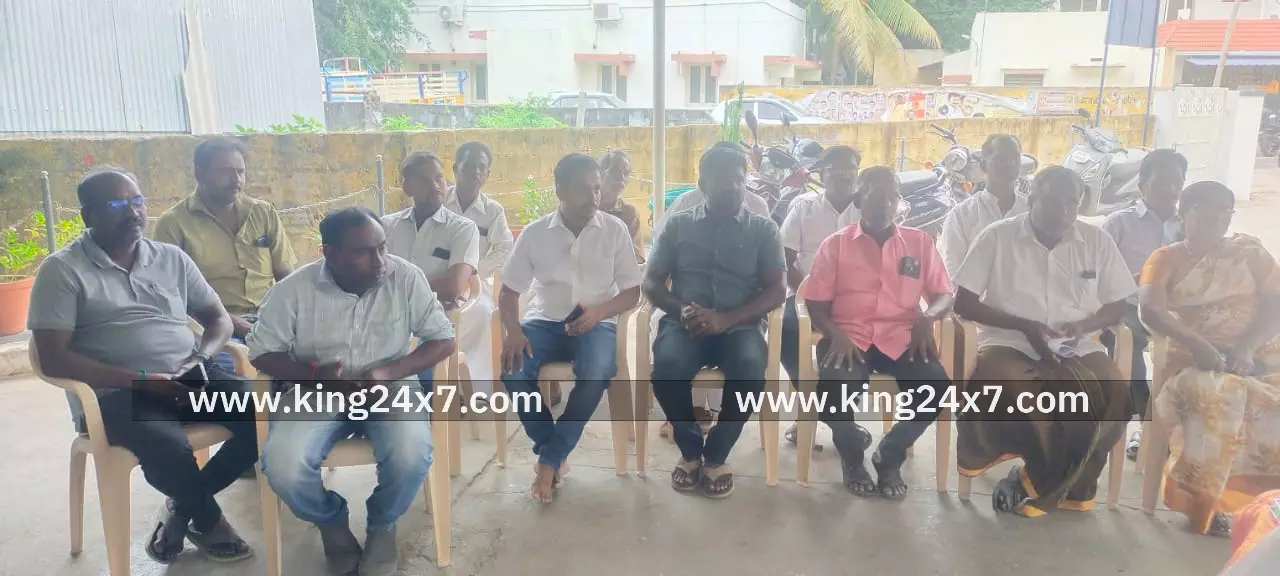 குளித்தலை சட்டமன்ற தொகுதி வாக்கு சாவடி முகவர்கள் கூட்டம்