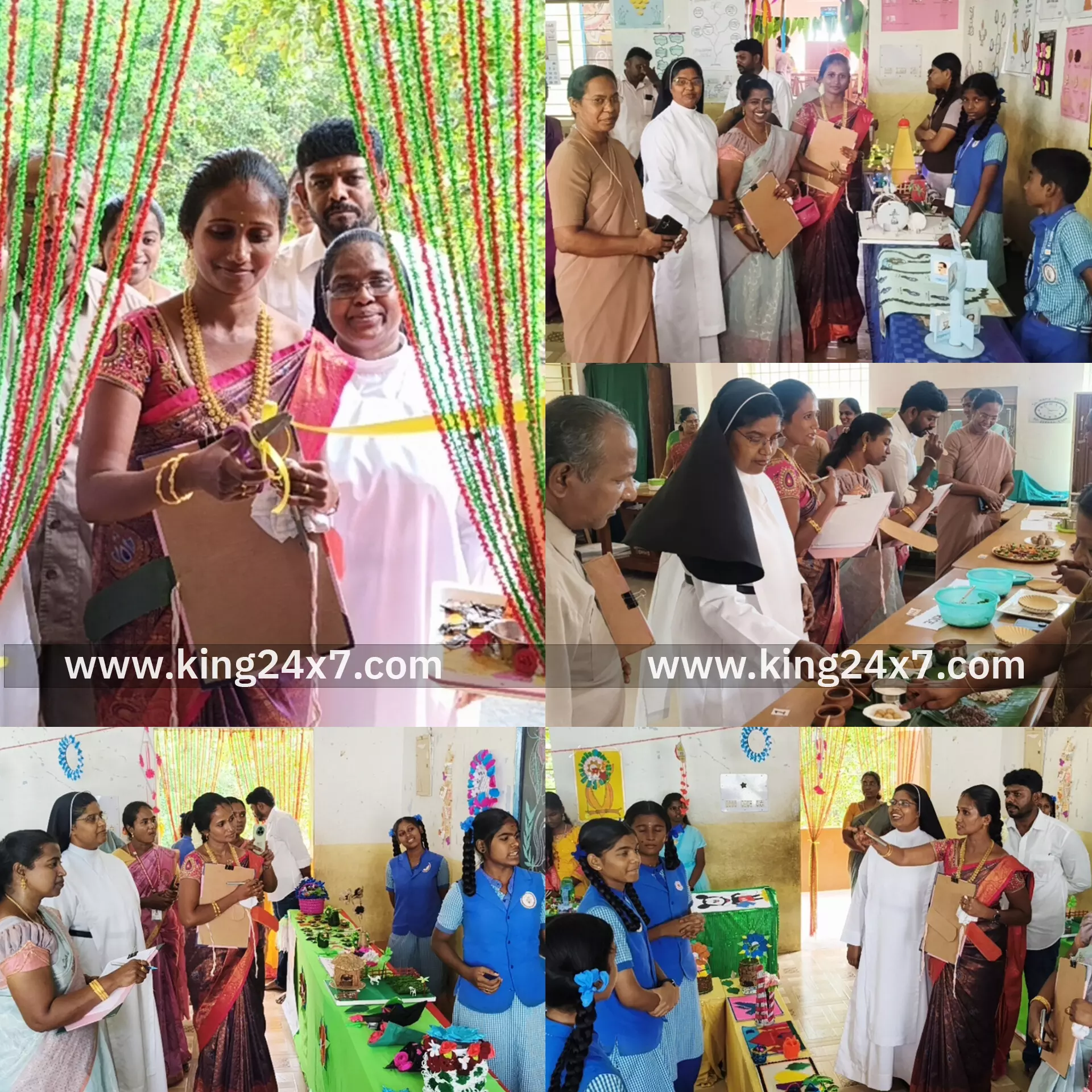 ராசிபுரம் ஆர்.சி. தூய இருதய மேல்நிலைப் பள்ளியில் அறிவியல் கண்காட்சி சிறப்பாக நடைபெற்றது: மாணவ மாணவிகளின் பல்வேறு படைப்புகளை பார்வையிட்டு ஆசிரியர்கள் பாராட்டு..