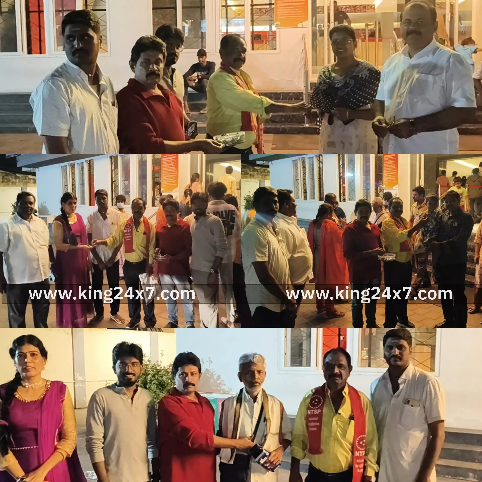 கமலஹாசன் பிறந்தநாளை முன்னிட்டு ராசிபுரத்தில் நாயகன் திரைப்படம் நிர்வாகிகள் கொண்டாட்டம்...