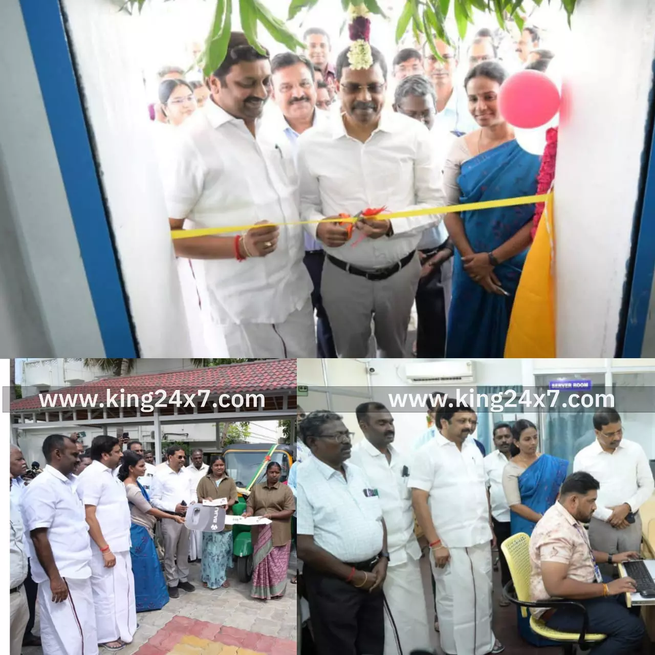 நாமக்கல் மாவட்ட மத்தியக் கூட்டுறவு வங்கியில் CBS மற்றும் CTS ஆகிய பிரிவுகளுக்கான கட்டடங்களை கூட்டுறவு துறை செயலர் சத்யபிரதா சாகு திறந்து வைத்தார்!