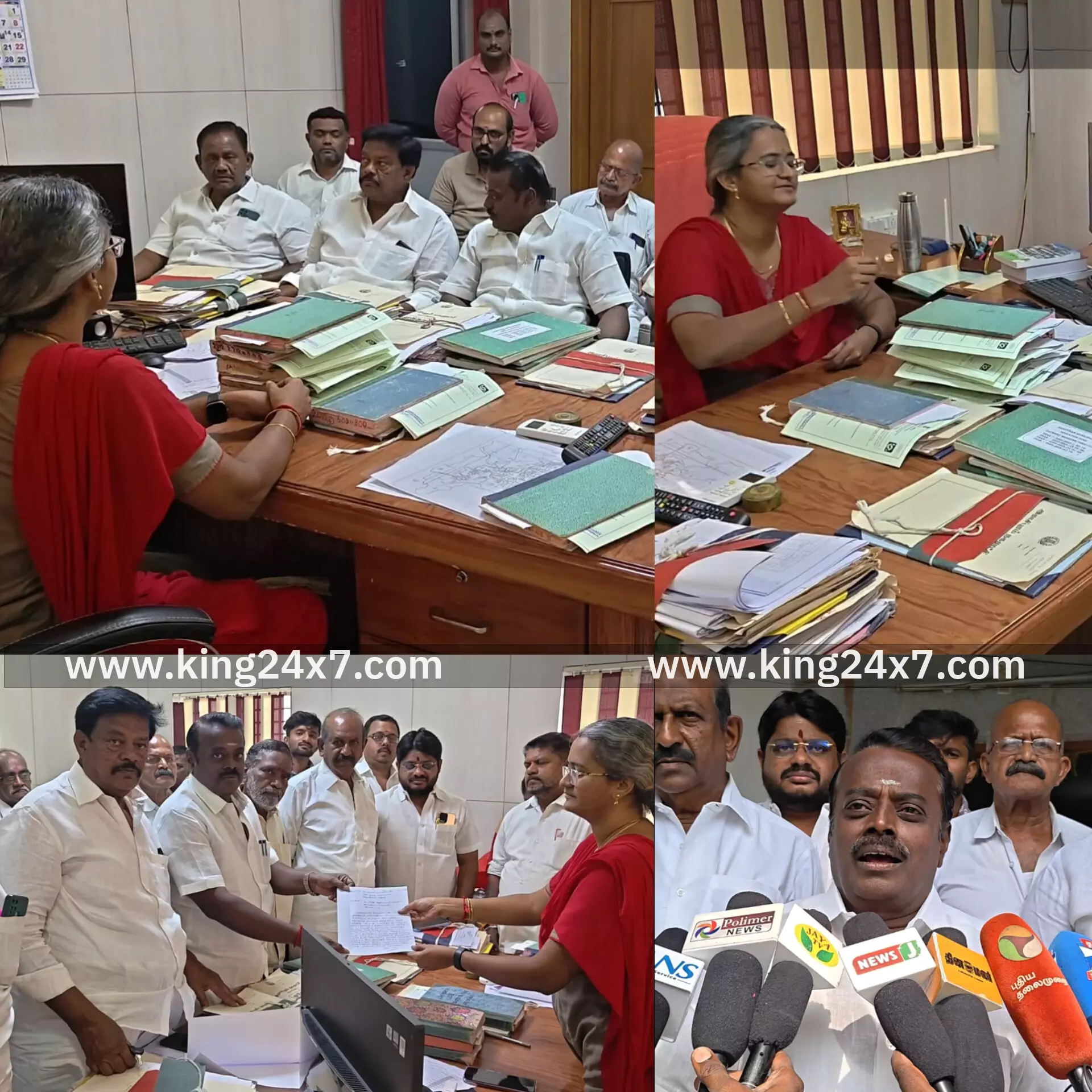 ராசிபுரத்தில் பி.எல்.ஓ. ஊழியர் மீது அதிமுகவினர் புகாரால் பரபரப்பு...