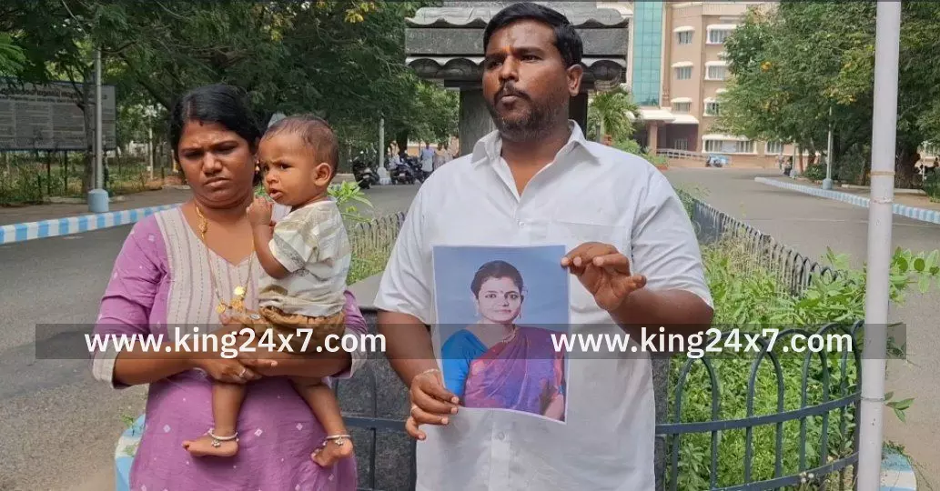 தங்கம் விற்பனை மோசடியில் ஈடுப்பட்ட பெண் மிரட்டுவதாக நாமக்கல் மாவட்ட ஆட்சியர் அலுவலகத்தில் லாரி புரோக்கர் மனு அளித்தார்.