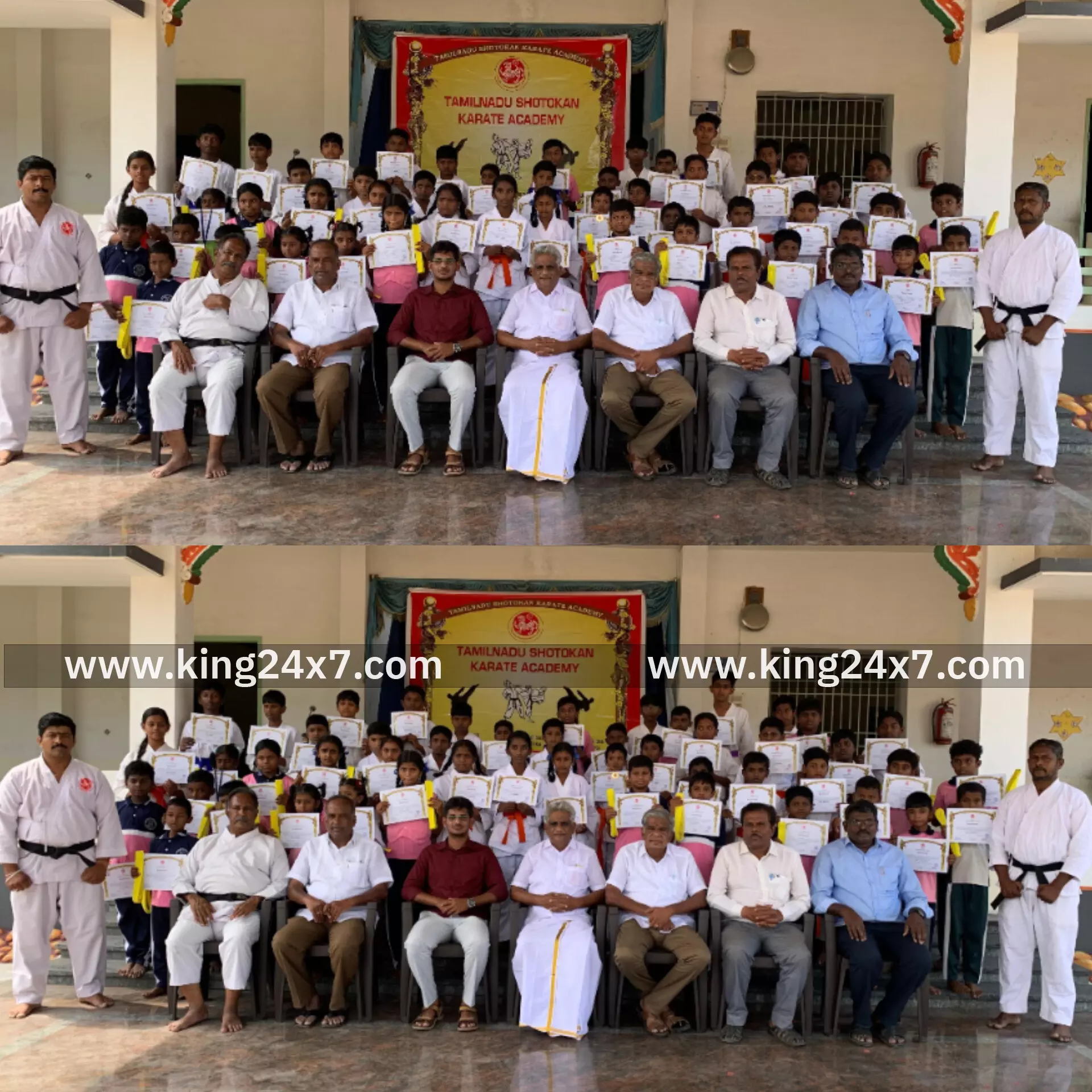 தமிழ்நாடு சோட்டாகான் கராத்தே அகாடெமி சார்பாக இந்த வருடத்திற்கான கராத்தே பட்டயத்தேர்வு ..