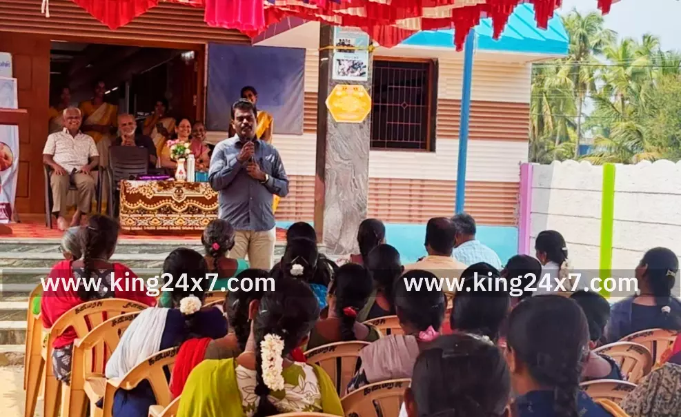 ஆரோக்கியமே ஆனந்தம் - குழந்தை வளர்ப்பு பயிற்சி” நிகழ்ச்சி நடைபெற்றது.