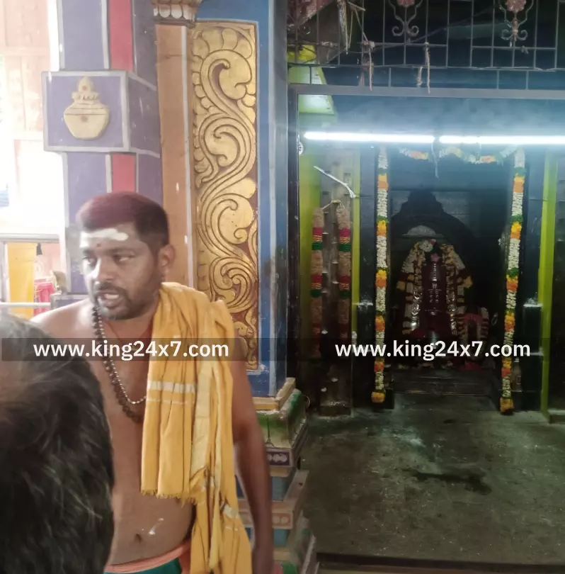 குச்சனூரில் சனீஸ்வர பகவான் வழிபாடு