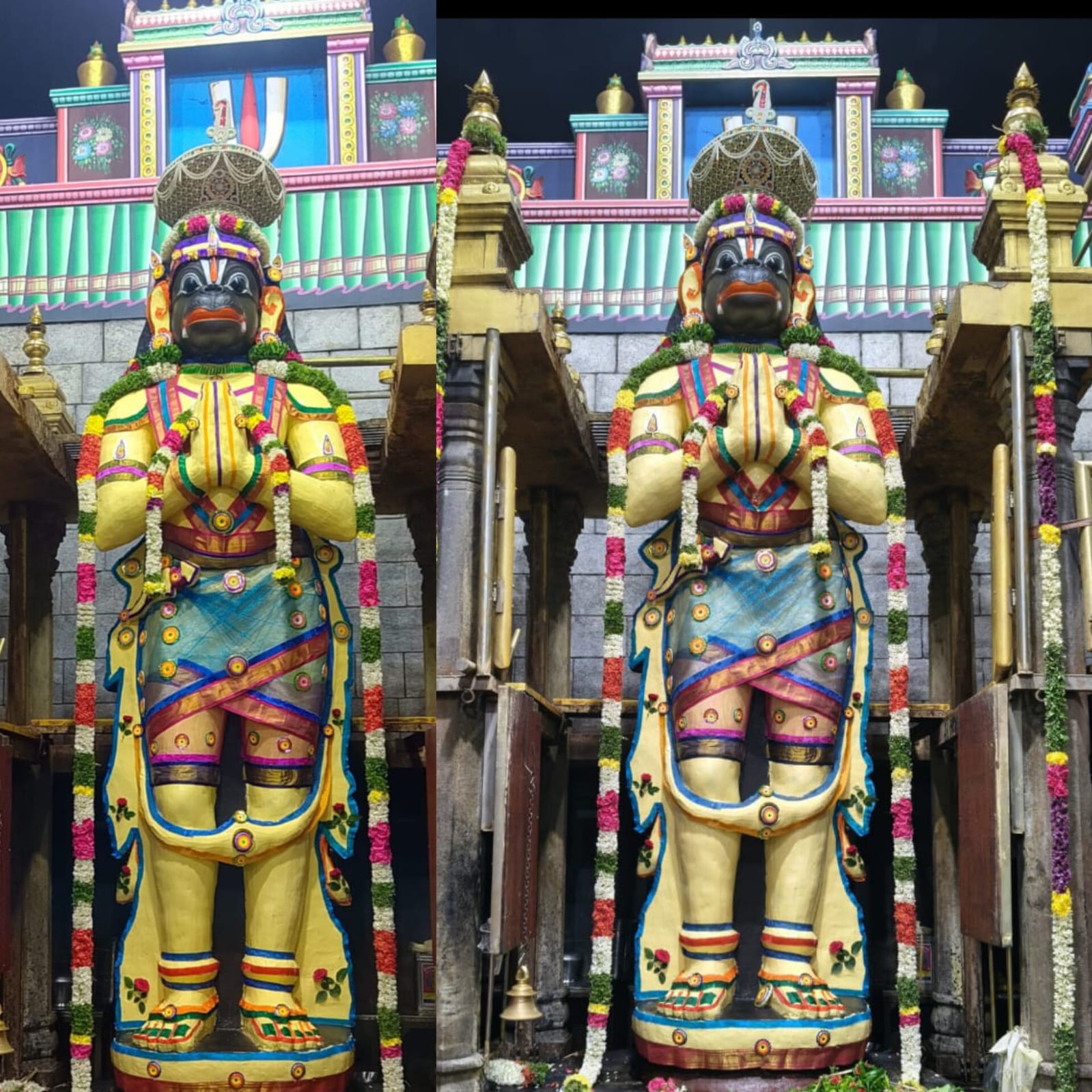 நாமக்கல் ஆஞ்சநேயருக்கு இந்த வருடத்தின் முதல் வெண்ணெய் காப்பு அலங்காரம்!