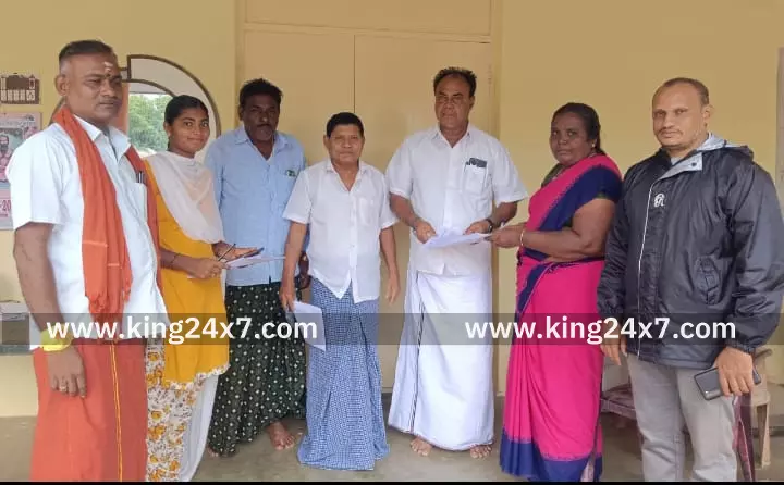 இரணியமங்கலம் ஊராட்சியில் எஸ் ஐ ஆர் பணி தீவிரம்