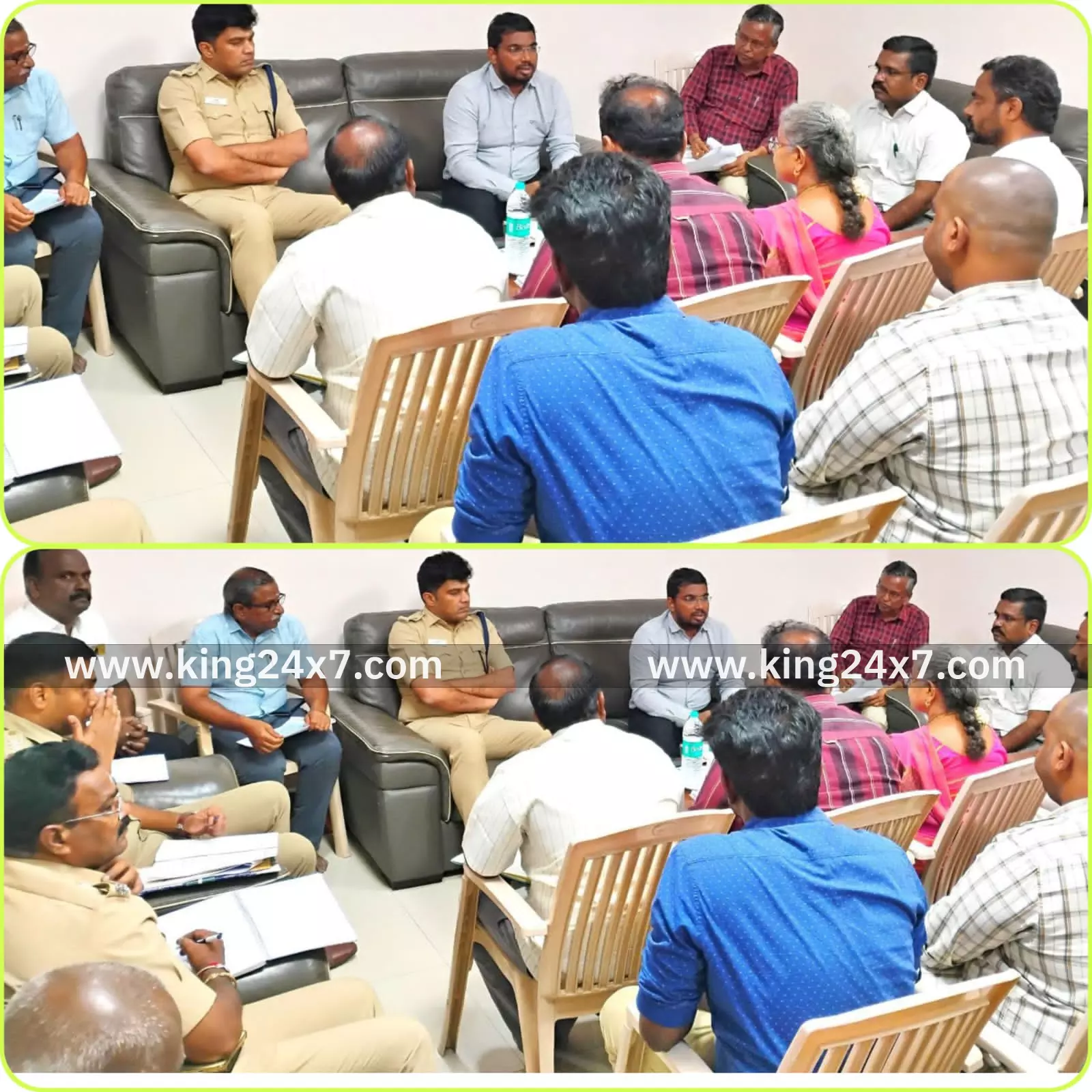 மாவட்ட ஆட்சித் தலைவர் செ.சரவணன், இ.ஆ.ப., அவர்கள் தலைமையில்