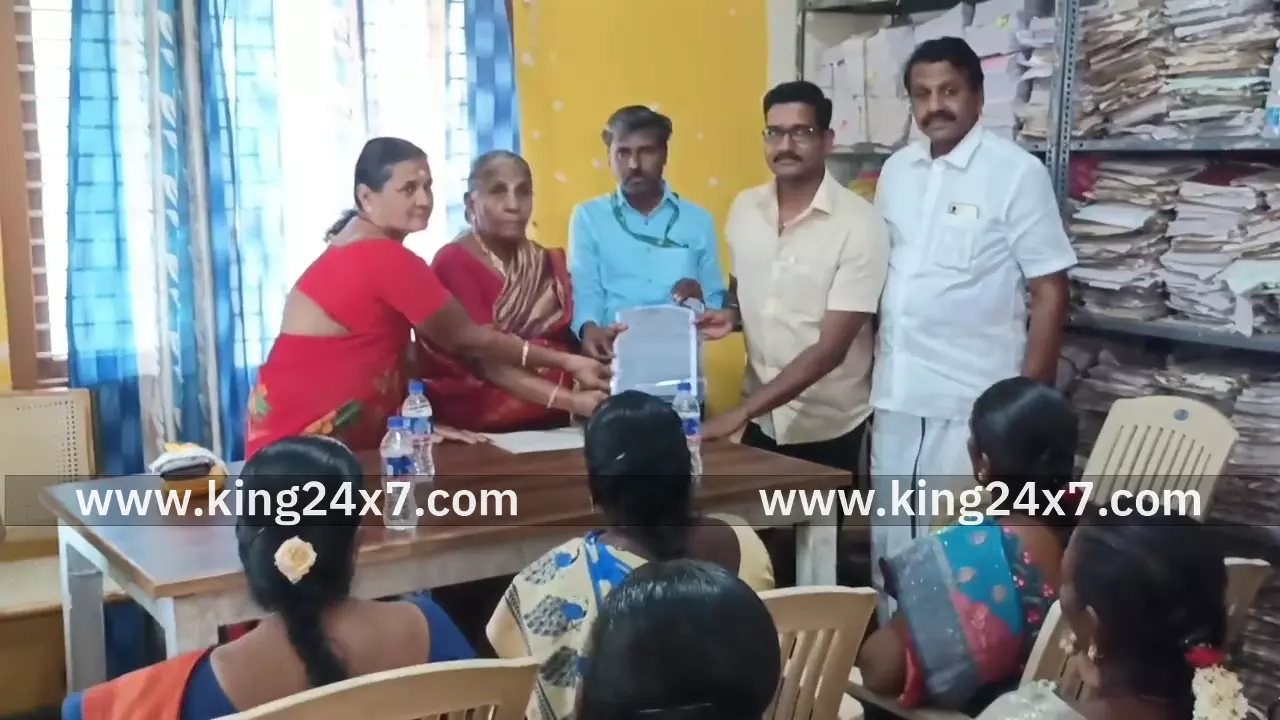 கிருஷ்ணராயபுரம் பேரூராட்சி  மாற்று திறனாளி நியமன உறுப்பினர் பதவியேற்பு