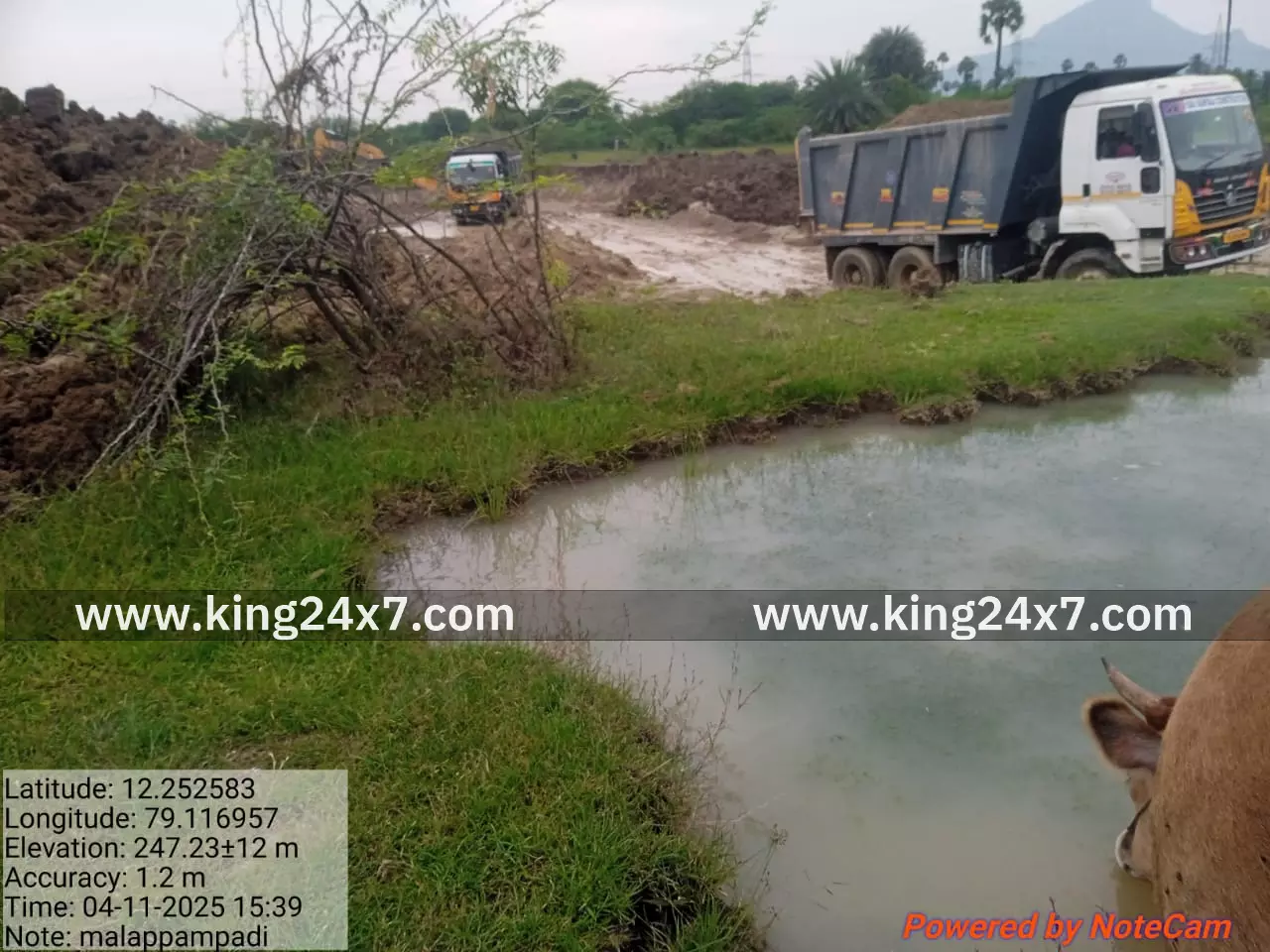 ஏரி மண் திருட்டு நடவடிக்கை எடுக்குமா மாவட்ட நிர்வாகம்.