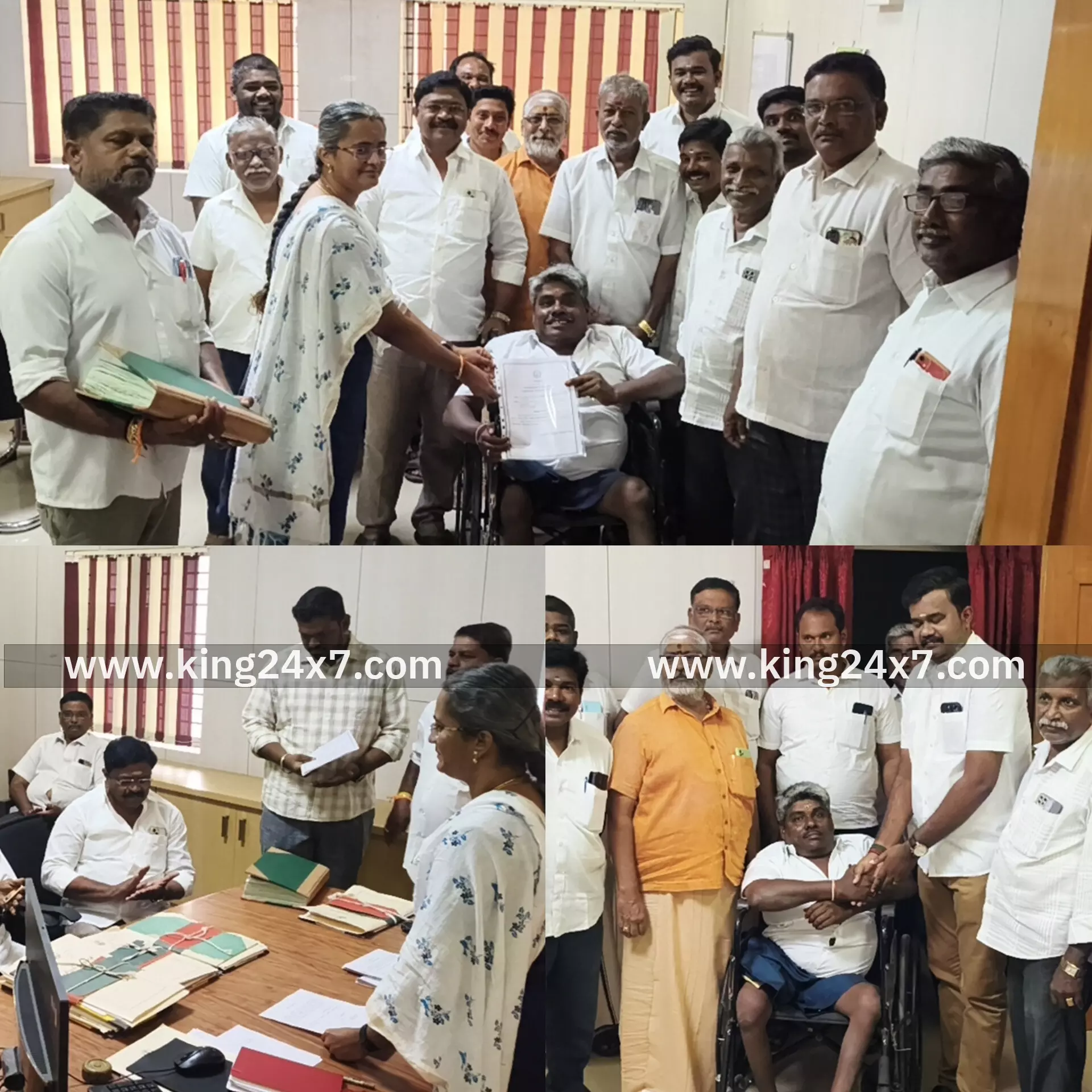 ராசிபுரம் நகர்மன்ற நியமன உறுப்பினர் பதவியேற்பு...