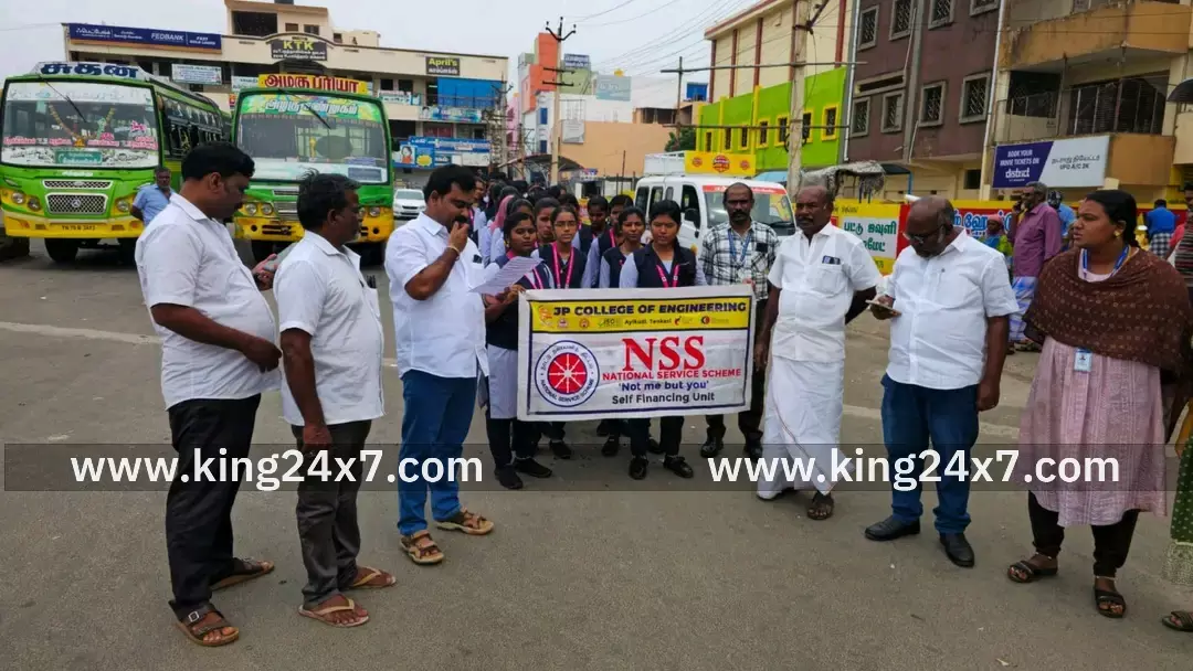 சுரண்டையில் பிளாஸ்டிக் தடுப்பு விழிப்புணர்வு பேரணி