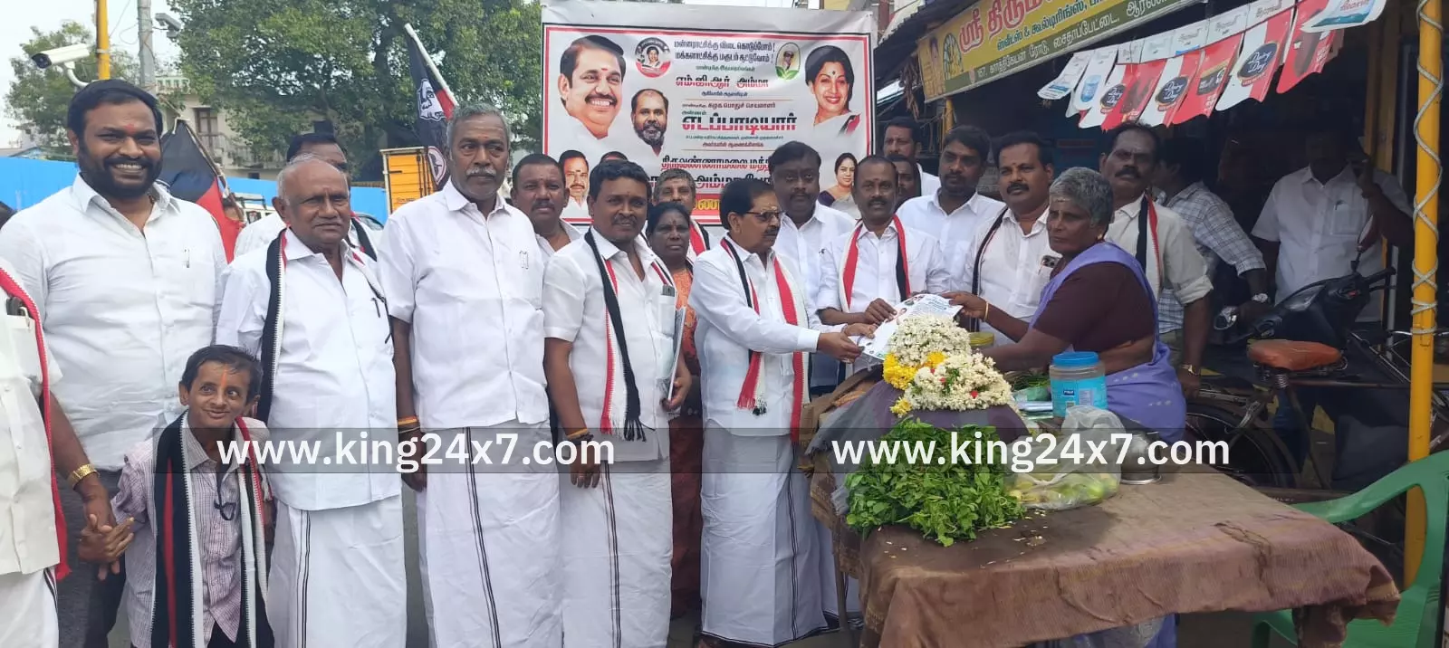 சைதாப்பேட்டையில் அதிமுக சார்பில் திண்ணை பிரச்சாரம்.