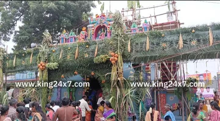 பசுபதிபாளையத்தில் அருள்மிகு ஸ்ரீ பகவதி அம்மன் ஆலயத்தில் மகா கும்பாபிஷேக விழா. பக்தர்கள் ஏராளமானோர் தரிசனம்.