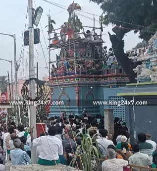 பசுபதிபாளையத்தில் அருள்மிகு ஸ்ரீ பகவதி அம்மன் ஆலயத்தில் மகா கும்பாபிஷேக விழா. பக்தர்கள் ஏராளமானோர் தரிசனம்.