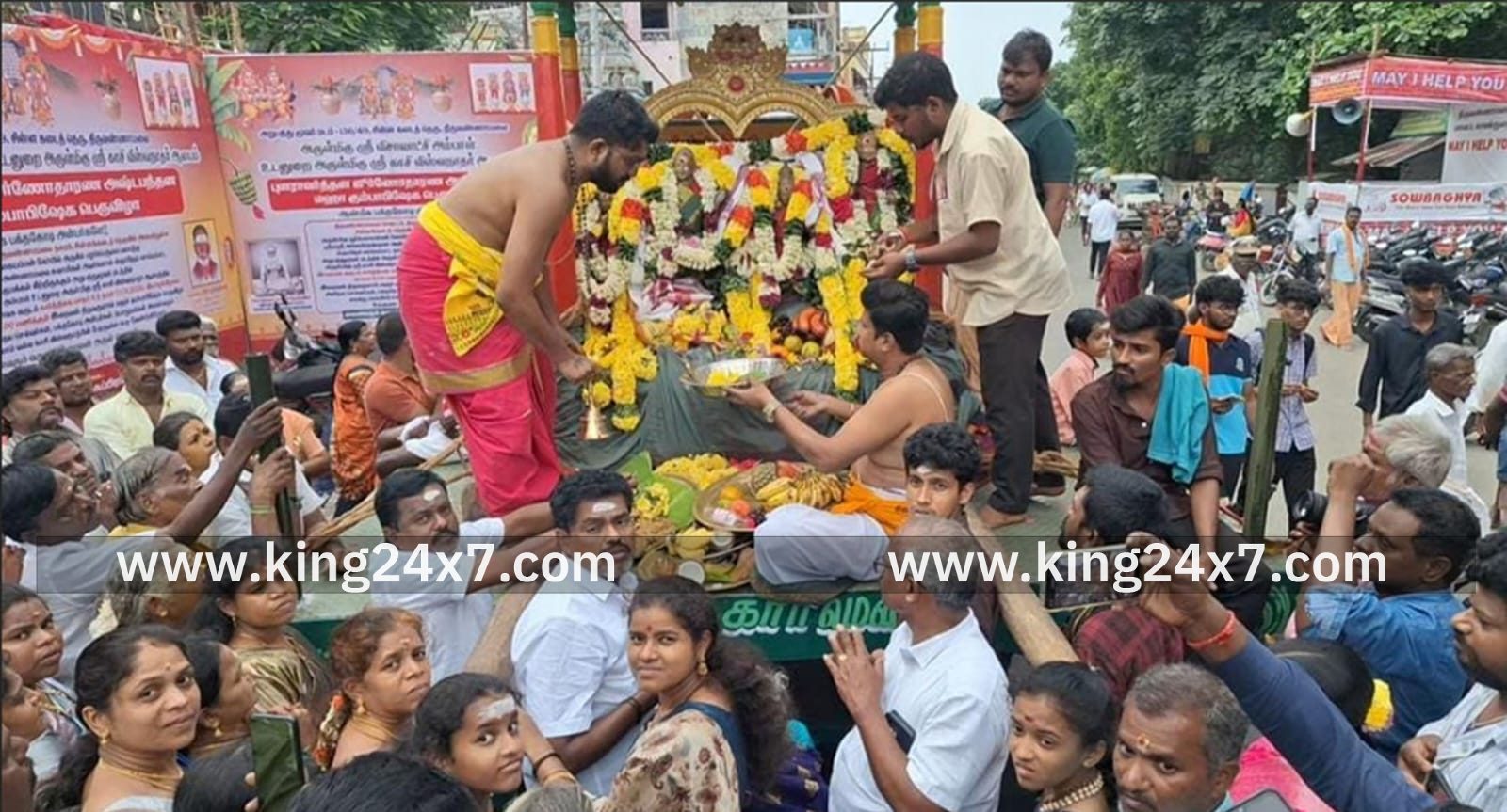 திருவண்ணாமலையில் 63 நாயன்மார்களுக்கு அறுபத்து மூவர் மடத்தில் சிறப்பான வரவேற்பு