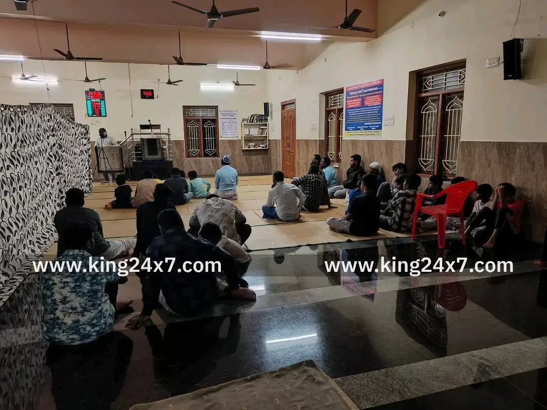 தமிழ்நாடு தவ்ஹீத் ஜமாஅத் சார்பில் உள்ளரங்கு பயான்