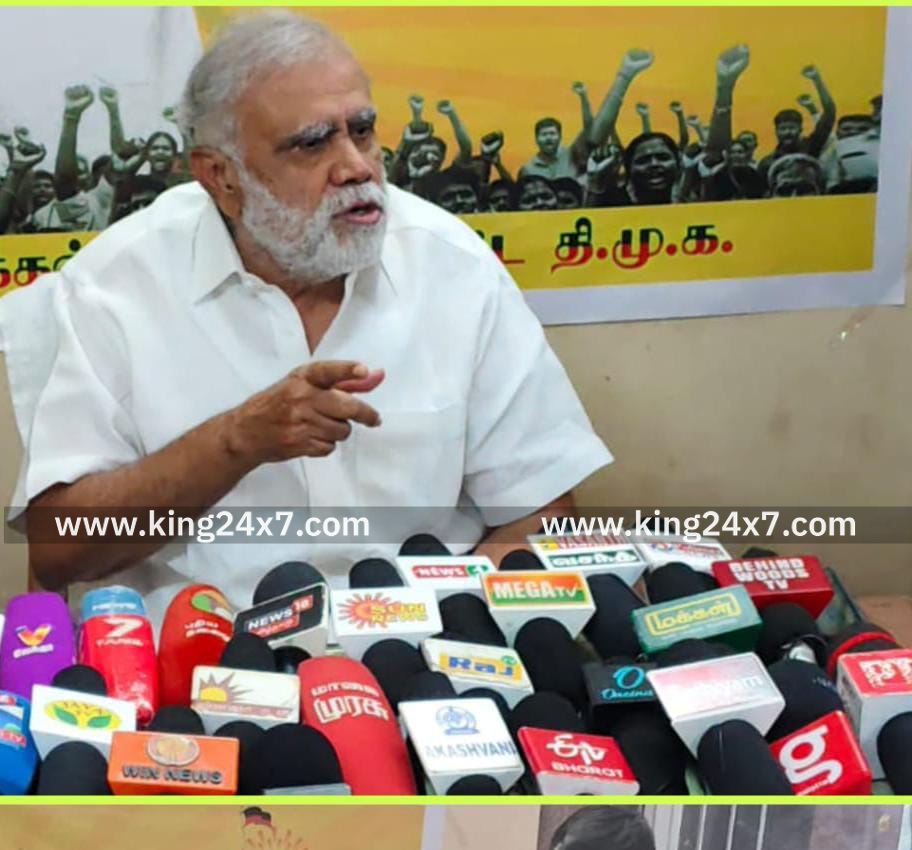 திண்டுக்கல்லில் ஐ பெரியசாமி பேட்டி