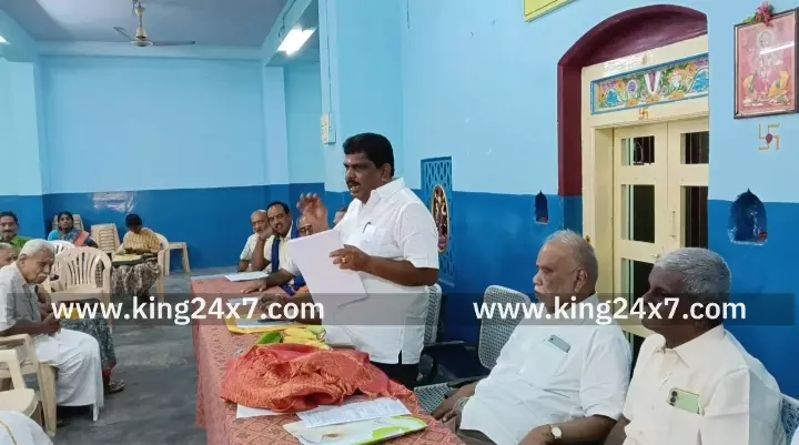 கரூரில் நடைபெற்ற பலிஜவார் நாயுடு மகாஜன சங்கத்தின் மகாசபை கூட்டத்தில் மூன்று தீர்மானங்கள் நிறைவேற்றம்.