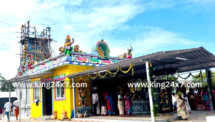 தொட்டிவாடி கன்னிமூல கணபதி ஆலயத்தில் மகா கும்பாபிஷேக விழா நடைபெற்றது.