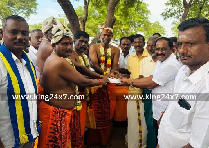 தொட்டிவாடி கன்னிமூல கணபதி ஆலயத்தில் மகா கும்பாபிஷேக விழா நடைபெற்றது.