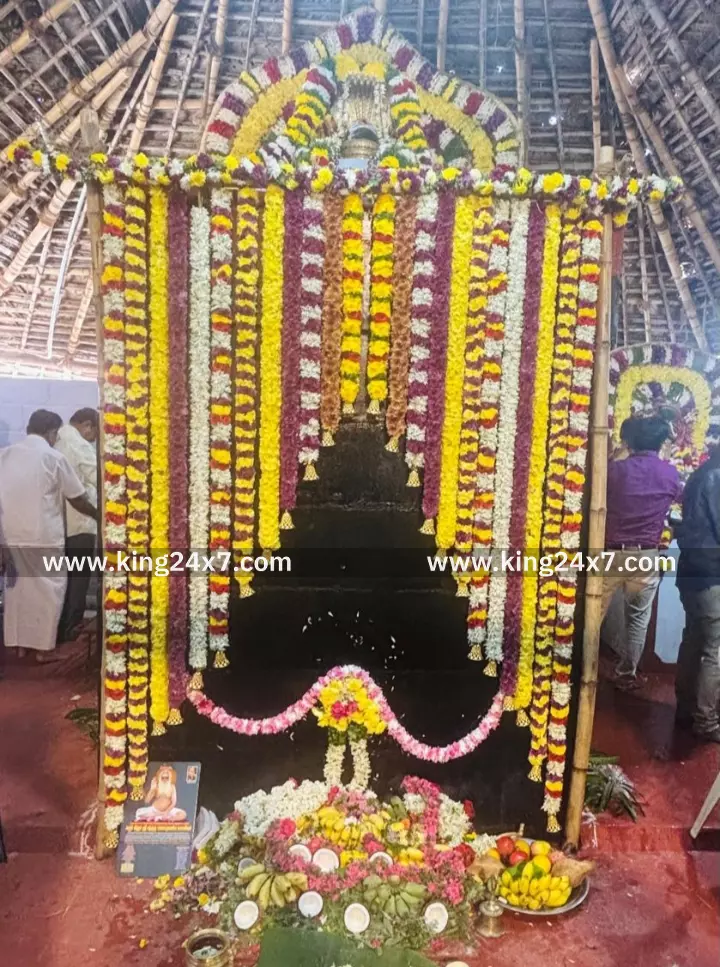 பவித்திரம்- சத்குரு ஸ்ரீலஸ்ரீ  பாலசுப்பிரமணிய சுவாமிகள் 13 ஆம் ஆண்டு குருபூஜை விழாவை முன்னிட்டு அன்னதானம் நடைபெற்றது.