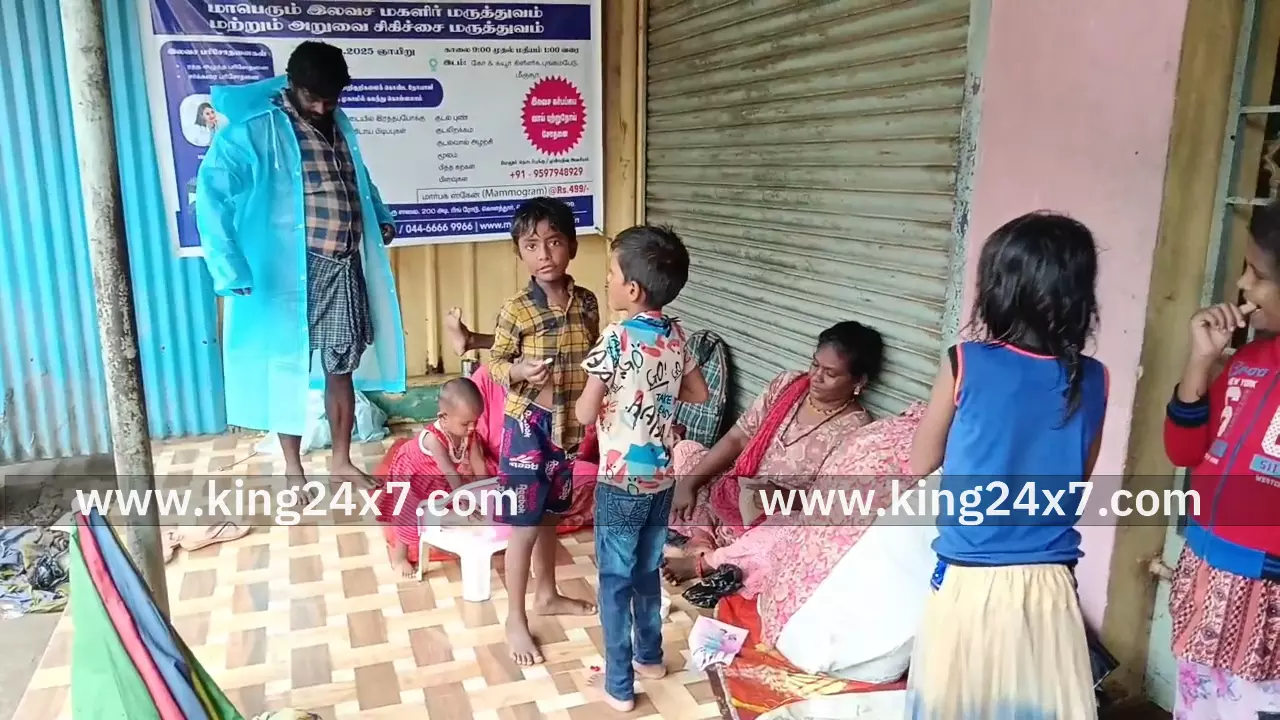 கடந்த இரண்டு தினங்களாக பெய்யும் பலத்த மழையால் மீஞ்சூர் மற்றும் பொன்னேரி ஆகிய பகுதிகளில் தாழ்வான இடங்களில் தண்ணீர் தேங்கி மக்கள் அவஸ்தை.